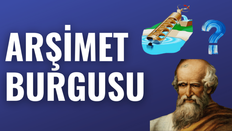 Matematik Dahisi Arşimetin Burgusu Keykubad Teknolojik İnsan
